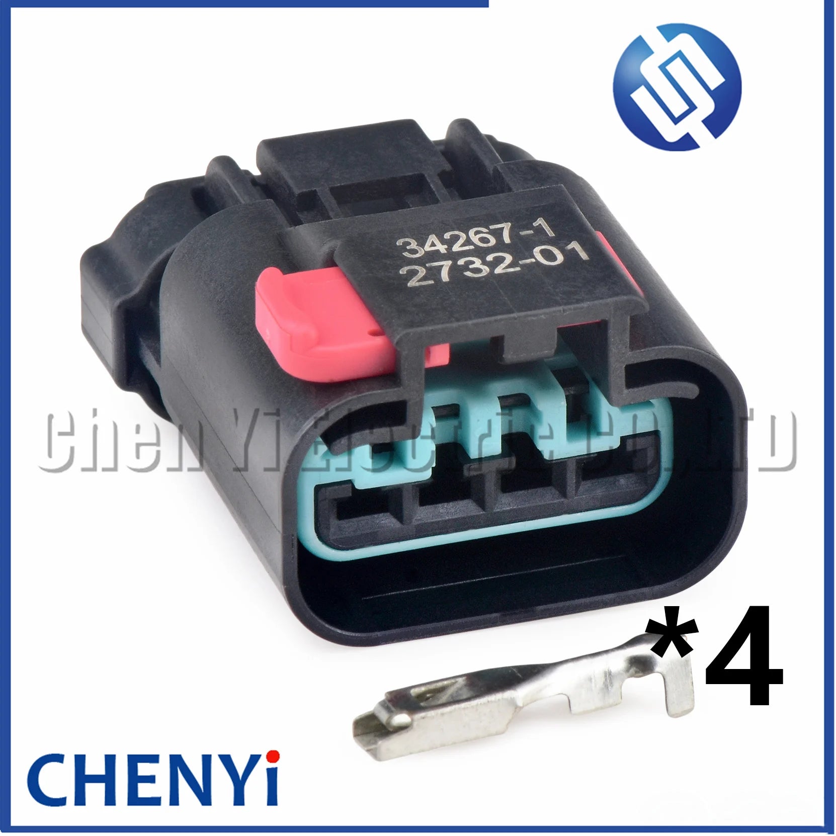4 Pin Auto connector differential pressure sensor plug 5492073 5MPP2-10 4383998 For CUMMINS Caliper Electronic Handbrake