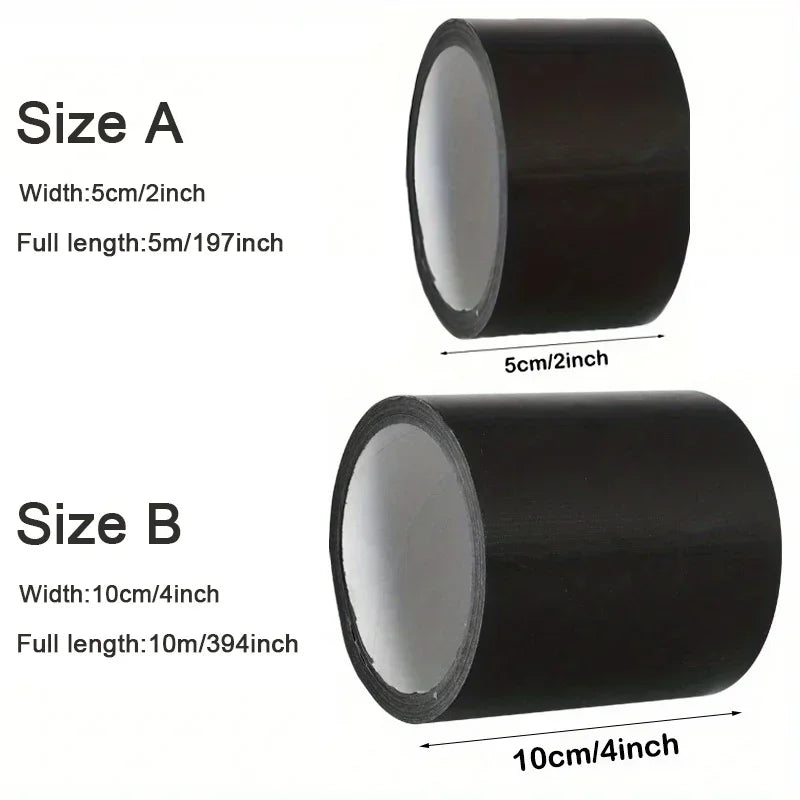 Black Artificial Leather Repair Tape Self-Adhesive Strong Patch Waterproof PU Repair Cushion Attached Motorcycle Leather Chair