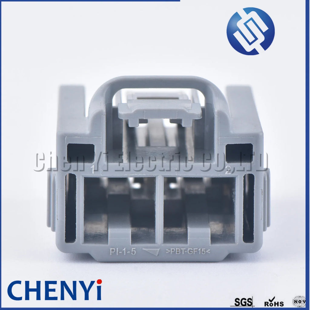 2 Pin 6.3mm Series auto motorcycle wiring harness plug car connector 7283-6458-40 7282-6458-40 For Volvo Toyota Honda Ford