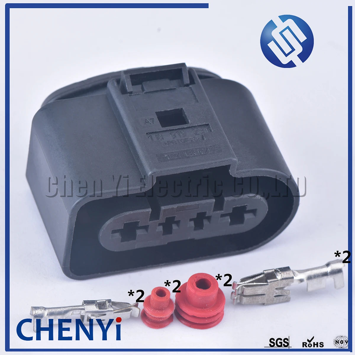 4 Pin 3.5/6.3 Fuel Pump Socket wire harness Plug Auto waterproof Connector 1J0 919 231 1J0919231