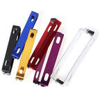 Universal Motorcycle Car License Plate Frame Aluminum Power Racing Auto Adjustable Angle Metal License Plate Holder Bracket