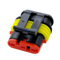 50 Sets 3 Pin Automotive AMP 282087-1 Sealed Wire Connector