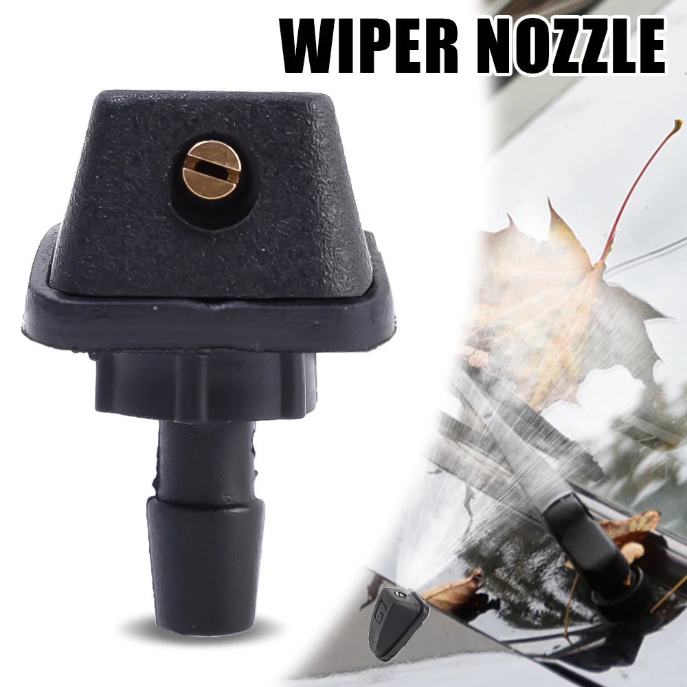 Car Front Wiper Nozzle Universal Automotive Front Windshield Wiper Arm Washer Car Water Spraying Head Replacement Accessories