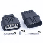 5 Pin Auto Waterproof Connector Mass Air flow Sensor plug Intake Pressure Oxygen Sensor Plug 6189-1081 6189-6909 For Honda