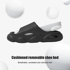 EVA Men's Summer Sandals Fashion Soft Cloud House Platform Slides Unisex Outdoor Non-slip Beach Shoes Men Bathroom Slippers Amag