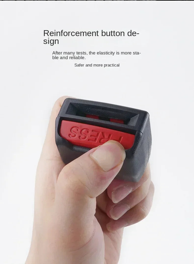 Car Seat Belt Clip Extender Safety Seatbelt Lock Buckle Plug Thick Insert Socket Extender Safety Buckle Seat Belt Cover Amagi