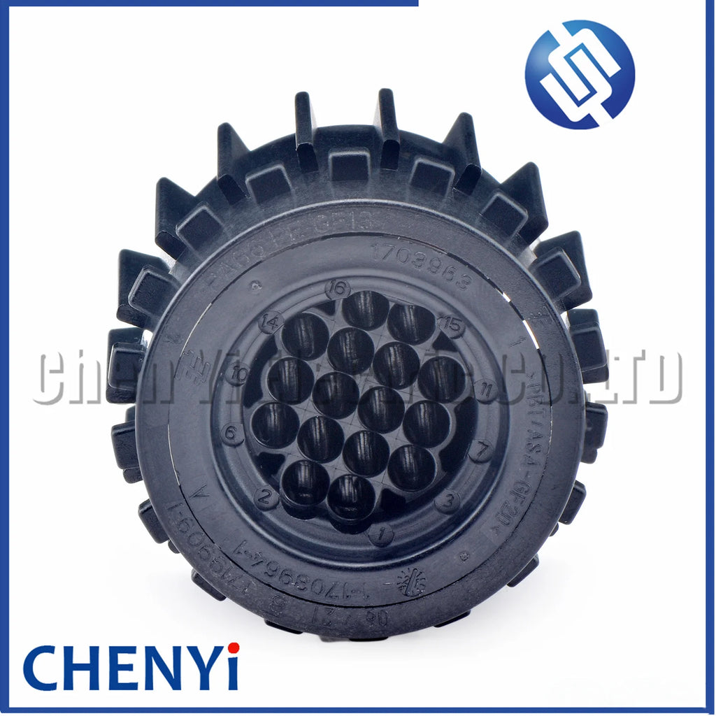 16 Pin Auto waterproof connector truck Engine wiring harness plug 1-1703964-1 1719909-1 1703963 0-1703966-1 For Xichai Weichai