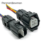 1 Set 4 Pin Car TS Rear Pedal Oxygen Plug Wiring Harness Male Female Electrical Cable Connectors for 6188-0472 6189-0685