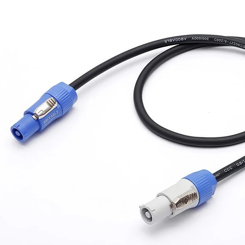 Weatherproof 3-Pin Power Cable (3×1.5mm²) for Stage Audio, Lighting Gear, Beam Projectors & LED Displays