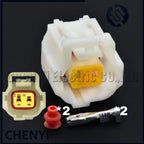 2 set 2 Pin 1.8 auto waterproof connector Coolant Temperature Sensor Socket plug 178390-1 178390-2 178390-3 178392-2 184000-1
