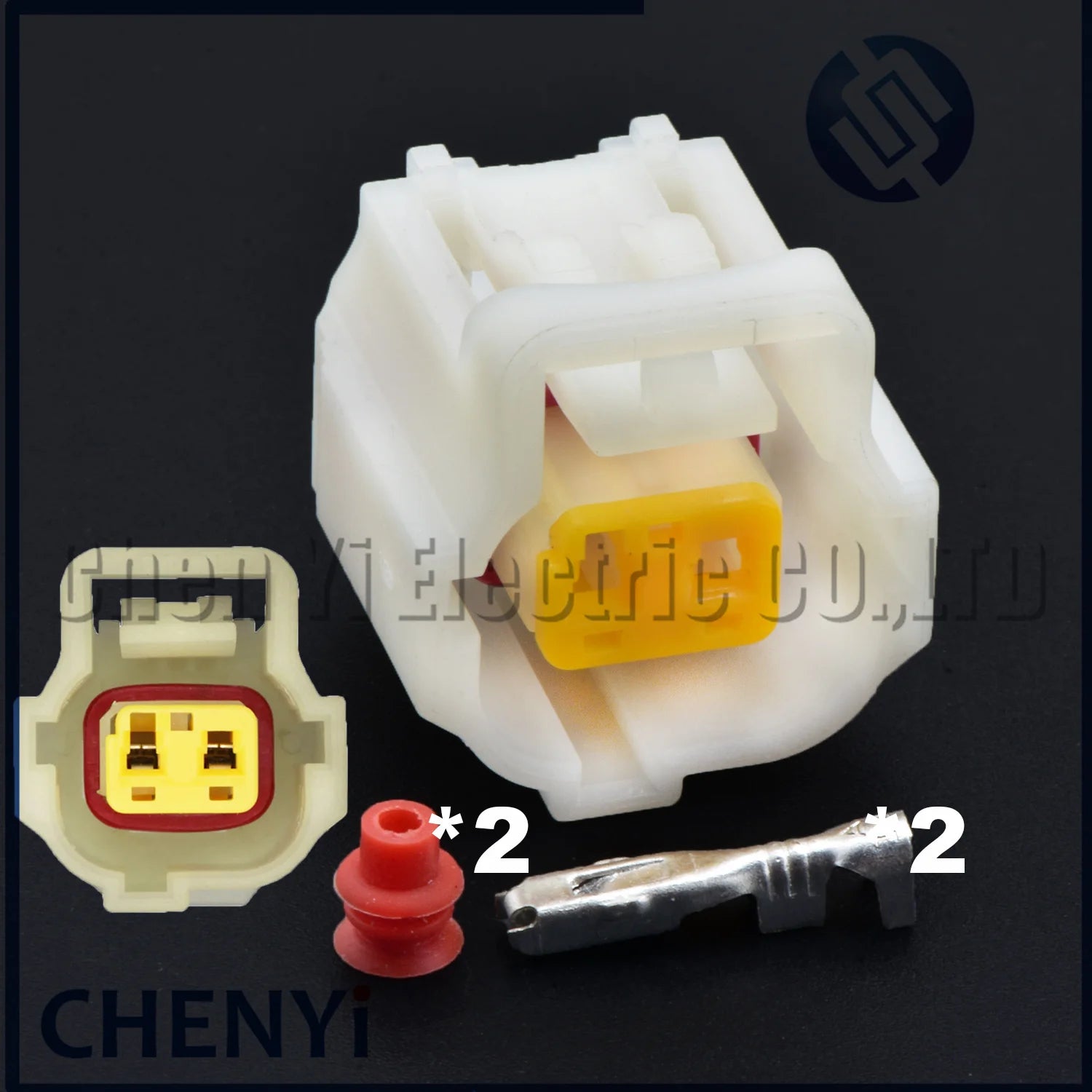 2 set 2 Pin 1.8 auto waterproof connector Coolant Temperature Sensor Socket plug 178390-1 178390-2 178390-3 178392-2 184000-1