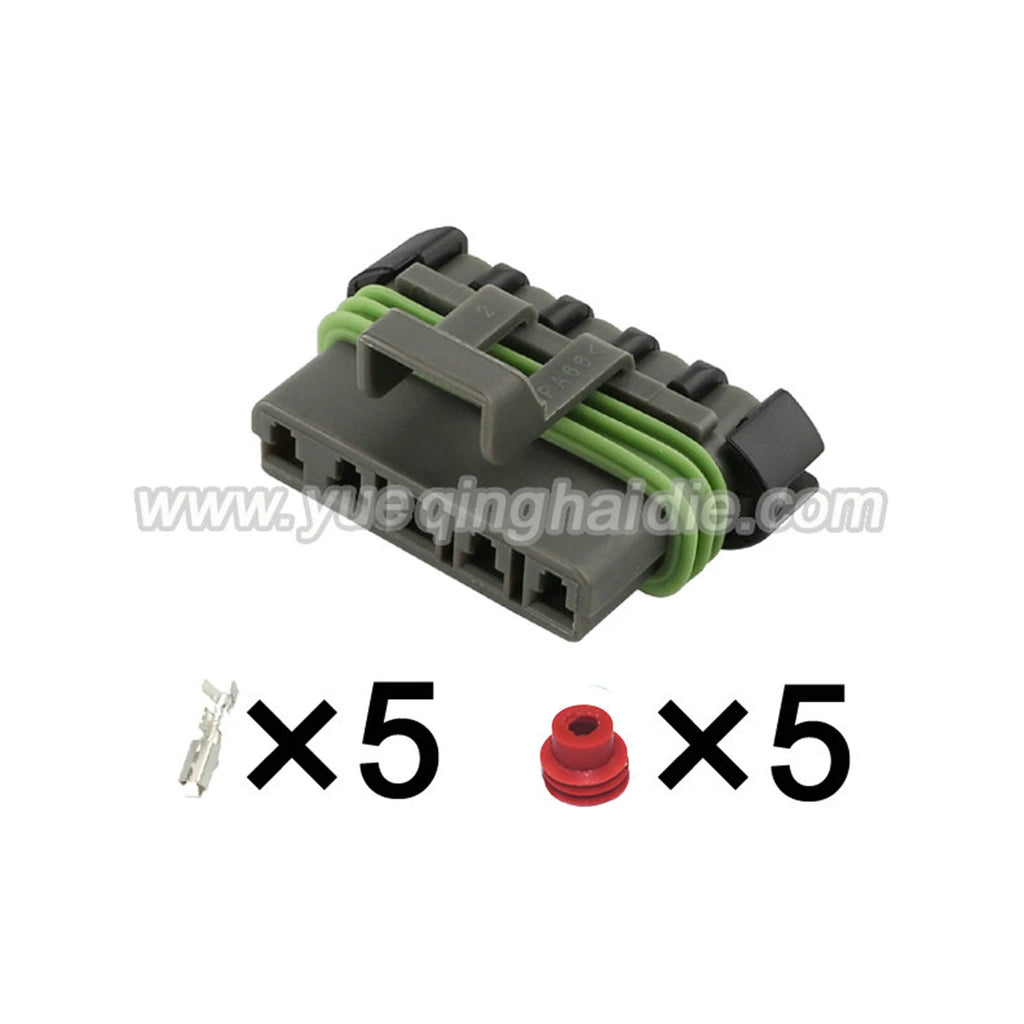 Delphi 5Pin Connector Waterproof 2.8mm Male Female Connector Auto Wire Harness Cable Socket for Buick 1218-6400 12084891