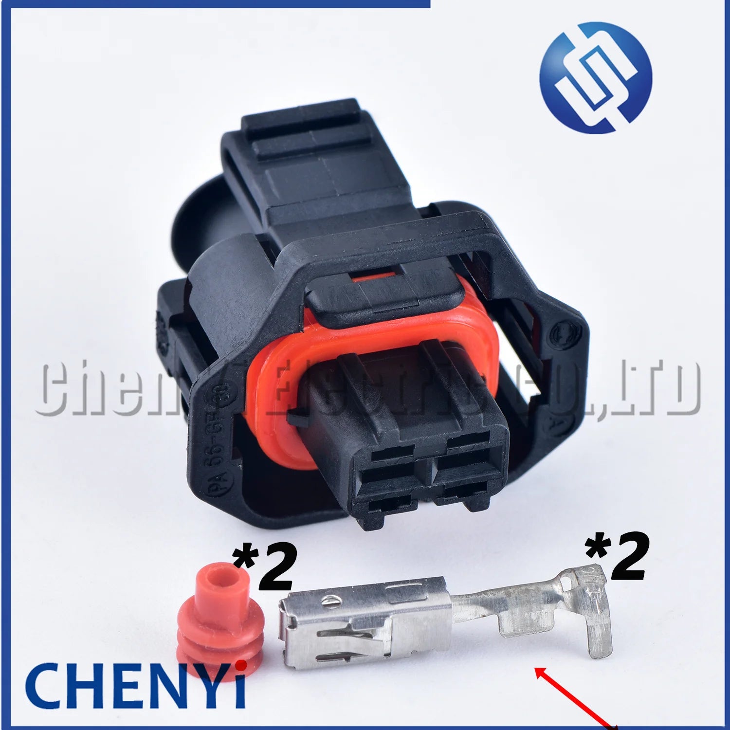 2 Pin Auto Connector Diesel Fuel Common Rail Injector Crankshaft Sensor Plug 1928403874 1928403876 For Volvo 30795436