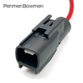 1 Set 1 Pin Car High Current Fan Electrical Connectors Waterproof Female Male Wire Harness Plug MG650943-5 MG640944-5 For KIA