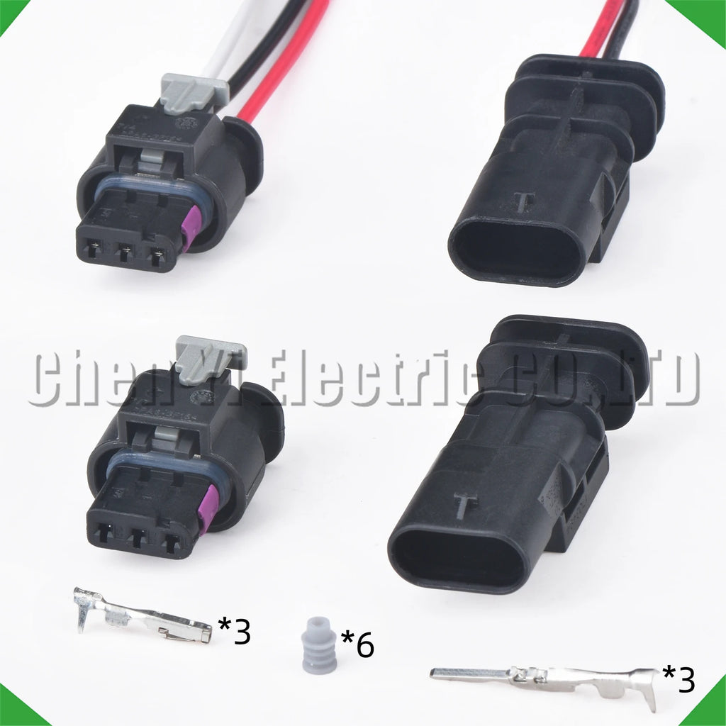 3-Pin Auto Connector Connector Reverse radar probe electric Camshaft machine level