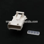 AMP 4 Pin Waterproof Auto Wire Male Female Connectors Car Electrical White Plug Tyco Wiring Harness 5-965261-1 963208-1 144998-5