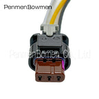 1 Set 3 Pin Auto Parking Radar Eye Gear Cylinder Pigtail Electrical Cable Connectors Wire Harness Plug For 4F0973703A