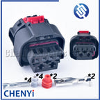 6 Pin Automobile waterproof connector headlight LED tail light plug 2302238-1 8992188-01 2302239-1 2302240-1 6992163-01