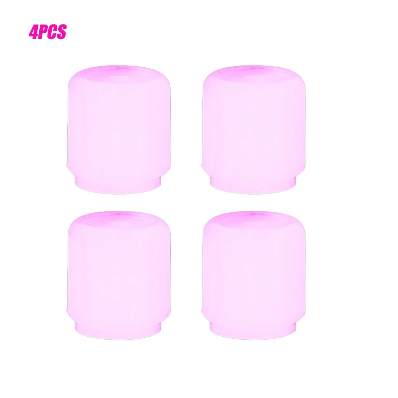 5 Types Luminous Pink Valves Covers Tire Nipple Caps with Car Logo Fluorescence Light Valve Cap for Bike Motorcycle 4Pcs