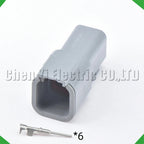 6-Pin Wire Harness Harness Automotive waterproof connector Sealed Harness wires