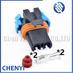 2 Pin 2.8mm series Automotive waterproof connector blade Blower Motor Plug For Chevrolet Buick