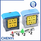 8 Pin Auto waterproof connector Relay fuse box harness plug 240PC089S0015 240PC089S8015 10812007 13949302 For Peugeot Citroen