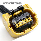 1 Set 4 Pin Car Crash Seat Belt Air Cushion Electrical Cable Connectors Female Male Wire Harness Plug For Honda Civic Accord Fit