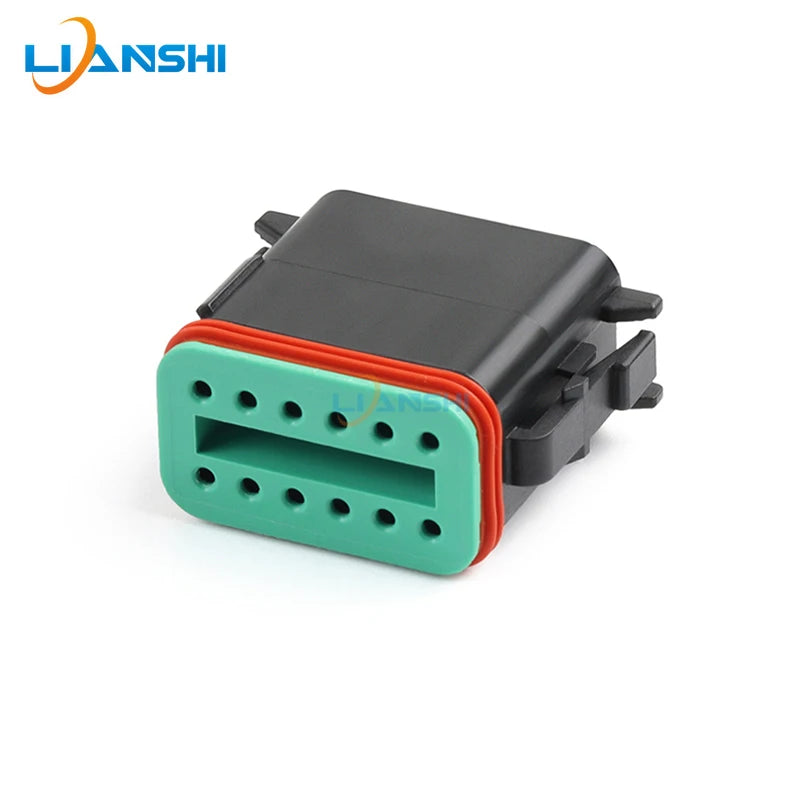 DT06-12SB/DT04-12PB Deutsch type waterproof connector 12p male and female plug harness connector with terminal