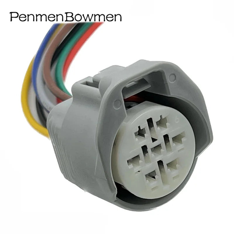 1 Set 7 Pin Car Headlight Lamp Assembly Electrical Cable Connectors Wire Harness Plug For Toyota Camry Lexus 6189-0127
