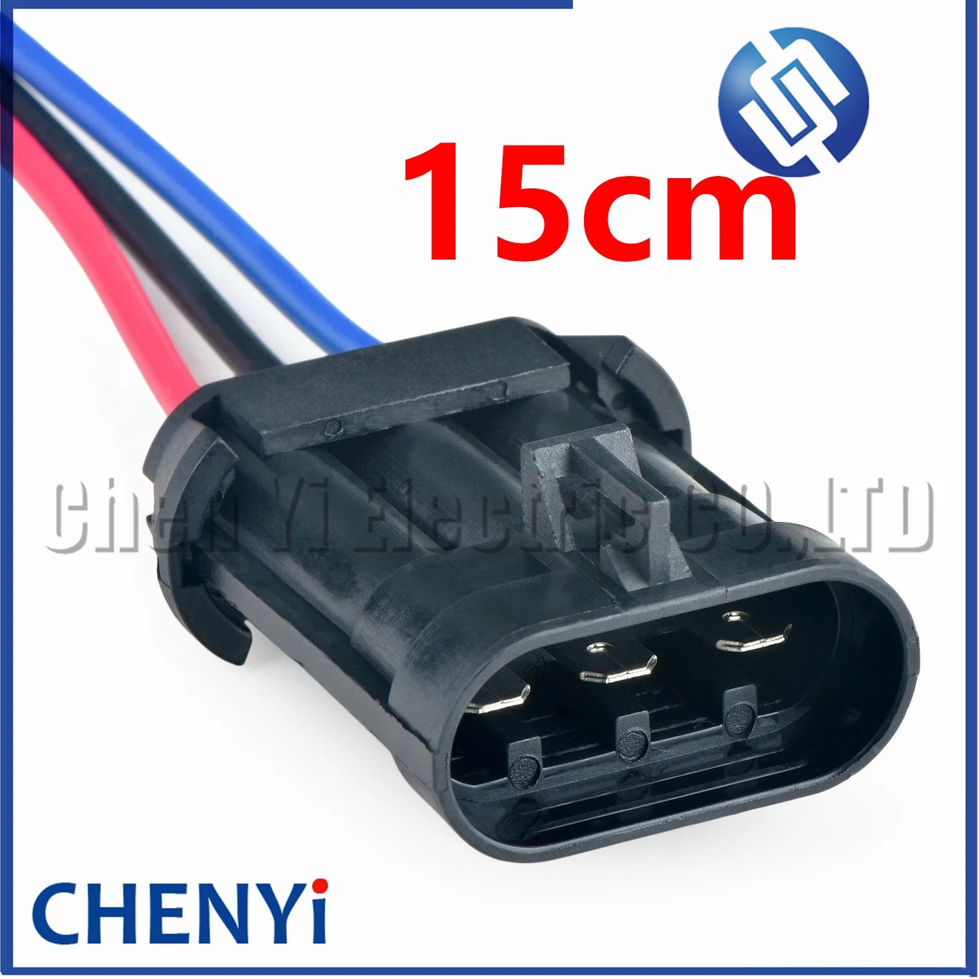 3 Pin auto Waterproof Blower Connector Plug Radiator Fan Motor Cooler Fan Socket 12124686 12124685 For Buick Ford Chevrolet