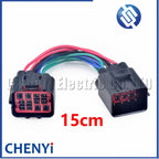 12 Pin Auto waterproof connector parking sensor Headlight assembly harness plug 145229-1 1452303-1 For Ford Volvo Cadillac Jeep
