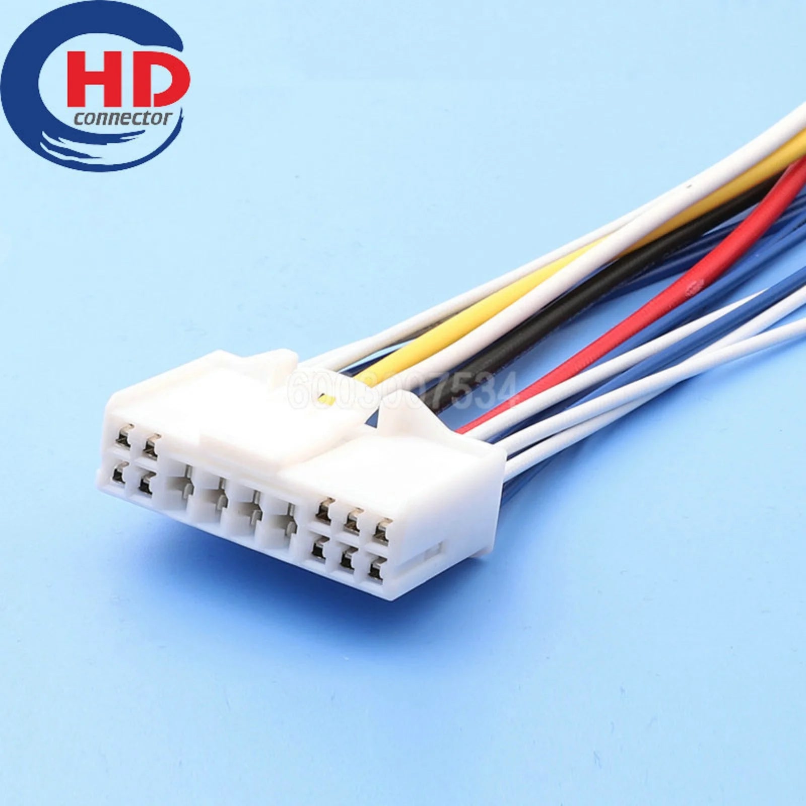 14 Pin Unsealed 2.2mm 6.3mm Female Connector Motorcycle Electrical Harnesses Wiring Harness 368451-1