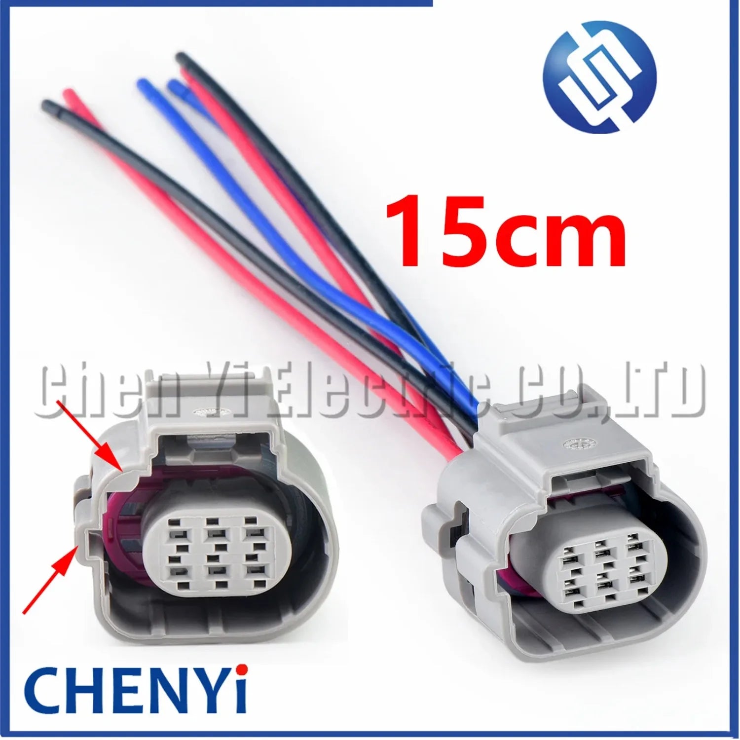 6 Pin Auto connector Car steering gear throttle taillight plug 4H0973713 4H0973713B 4H0973713C 4H0973713D 4H0973713E