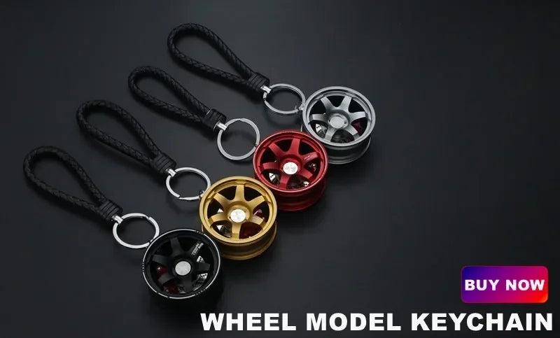Creative Wheel Hub Brake Shock Absorber Car Pendant Up-market Customization Car Interior Ornaments Accessories Amagi