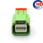 6pin auto waterproof electric plastic wire harness connector 35666378