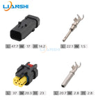 776534-1 776427-3 Suitable for excavator engine nozzle plug 2pin battery valve wiring harness connector fitting terminal