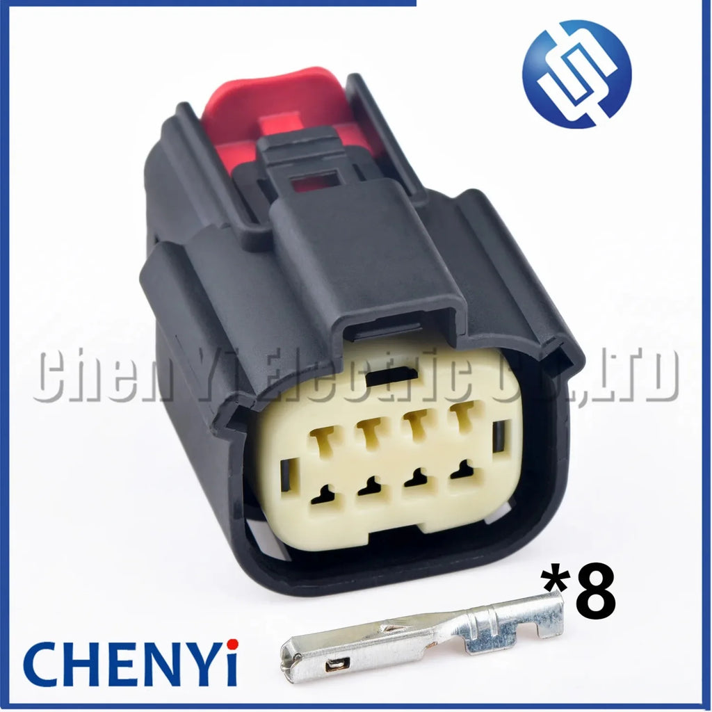 8 Pin 33472-0801 33482-4801 Auto Electrical Headlight Light Socket Car Engine Cable Plug For Ford BUICK Chevrolet