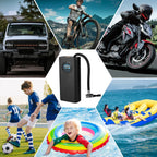 Nflate Your Car Tires 3000 Mah Wireless Tire Inflator Charging Handheld Inflator Pump Tram Motor Wireless Inflator Or Motorcycle