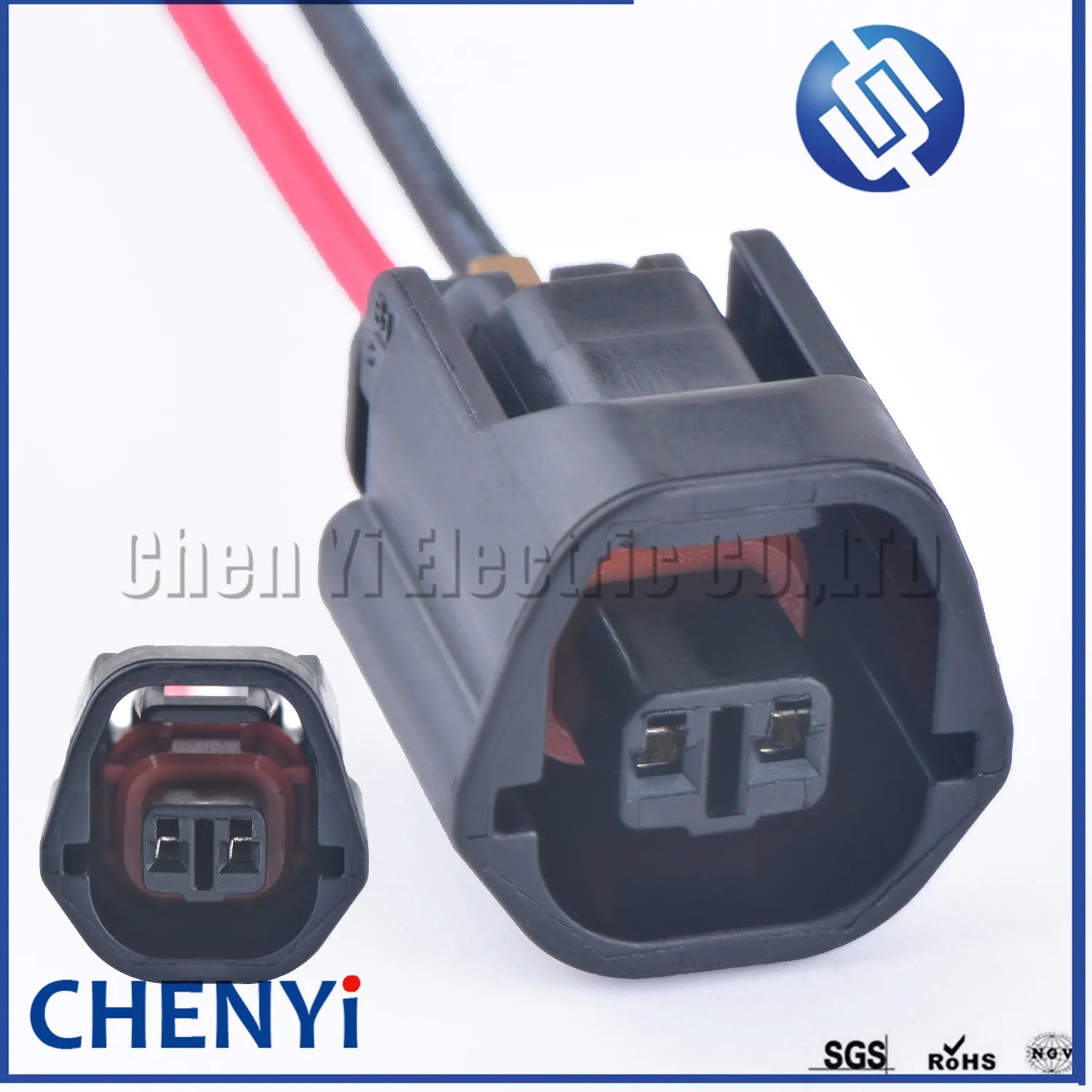 2 Pin car waterproof reversing radar probe sensor wire connector 7283-8720-30 7182-8720-30 for Nissan parking sensor plug