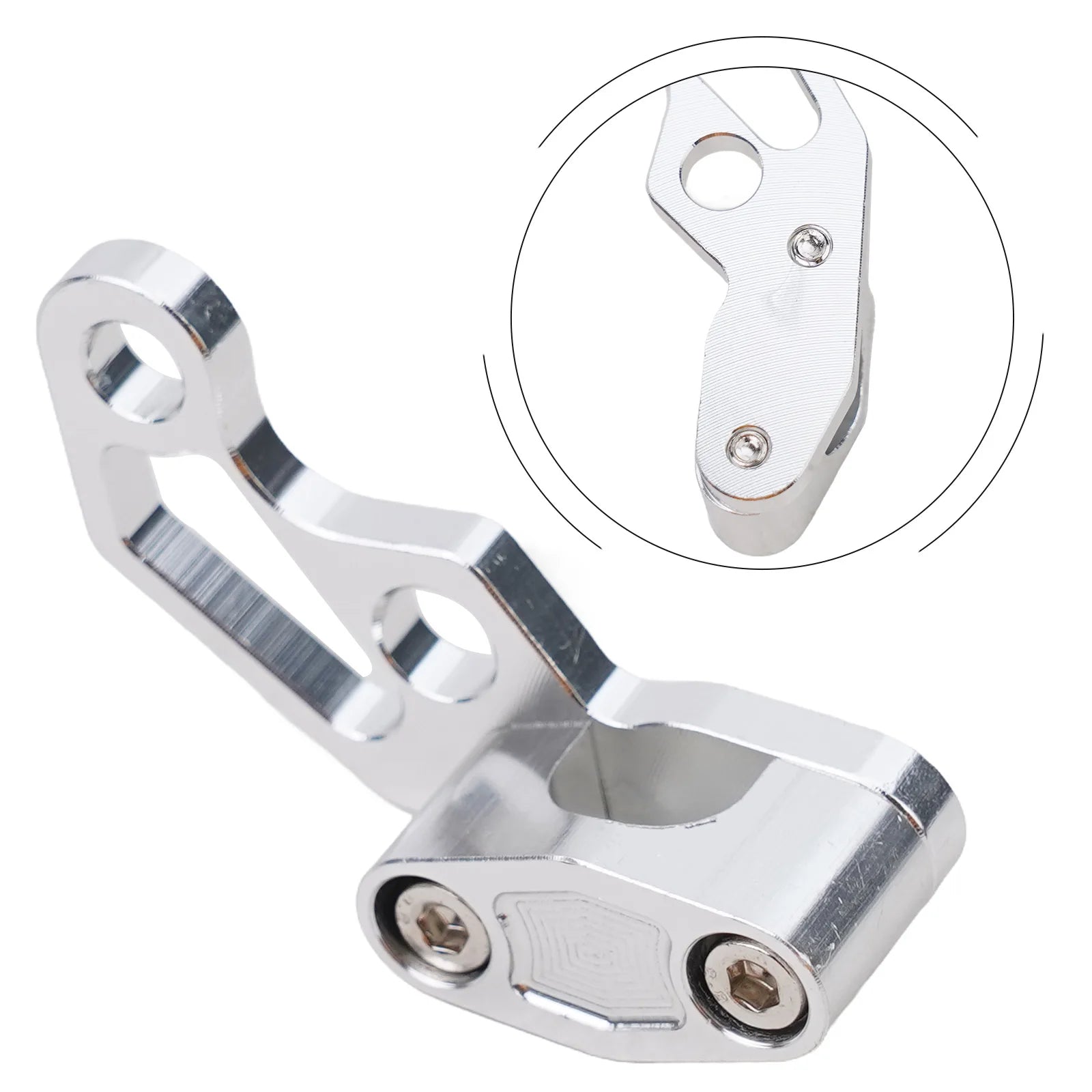 Motorcycle Bikes  Oil Hose Clamp  Modified Oil  Pipeline Brake Line Clamp Protector Aluminum Alloy Hose Clip Accessories