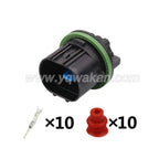Auto 10PIN Waterproof 1.5mm Series Male Female Connectors Cable Plug GL481-10021 HP406-10021 With Terminals