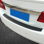 Universal 90/104cm Car Trunk Sill Plate Protector Rear Bumper Protective Rubber Molded Pad Decorative Cover Strip Styling Tools