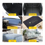 2/100pcs Carpet Fixing Stickers Double Faced High Adhesive Car Carpet Fixed Patches Home Floor Foot Mats Anti Skid Grip Tapes