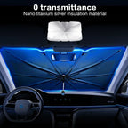 Windshield SunShade Umbrella Hemmed Edges Cover Protector Parasol Car Summer Sun Protection Front Window Sun Shade Amagi