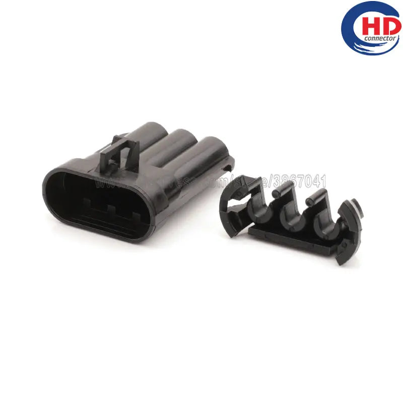 3pin auto waterproof electric plastic wire harness connector Blower resistor fan plug 12124686