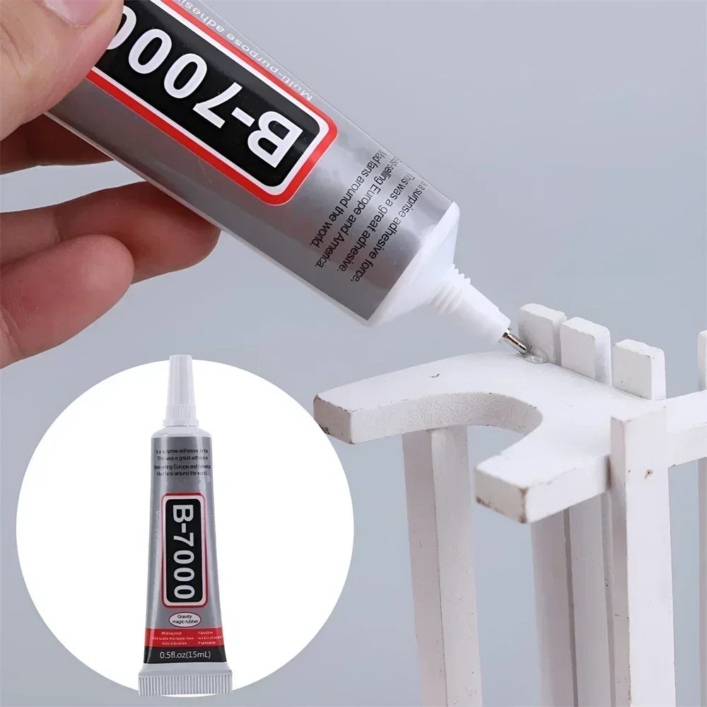 B-7000 Adhesive Jewelry Glue Craft/Repair Mobile Phone Touch Screen Epoxy Resin Rhinestone Craft Liquid with Precision Tip Amagi