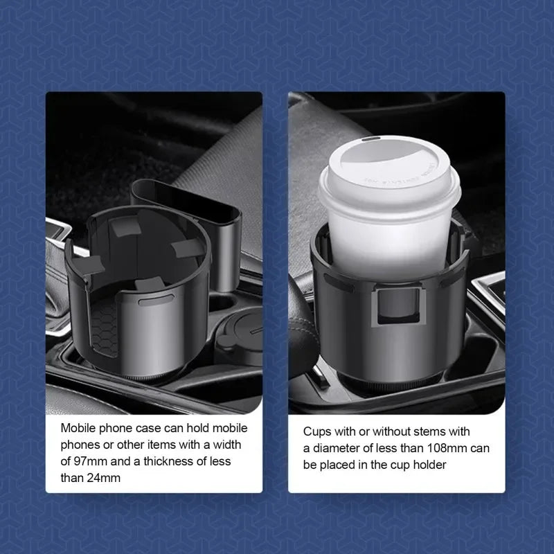 Cup Holder for Cars Large Adjustable Car Holder Expander Vehicle Mounted Universal Model Cups Holder Auto Storage Supplies Amagi
