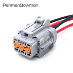 1 Set 6 Pin Auto Car Headlight Electrical Cable Female Connectors Plug Wire Harness For Nissan Teana 6188-0560 6189-1175