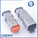 2 Pin Automotive Pump Truck Wiring Harness Connector Injector Plug Cover DT04-2P-E008 DT06-2S-E008 DT04-2P DT06-2S For Deutsch