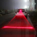 Car Motorcycle Van Auto Led Laser Fog Light Car Accessories Anti-collision Tail Lights Brake Warning Lamp Automotive Amagi